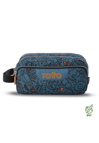 Cartuchera Multiuso Agapec Grande Azul Hombre Totto