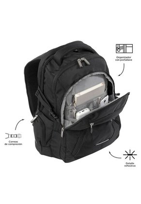 Morral Táctico Polixan 2.0 Multifuncional Negro
