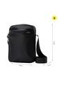Bolso Para Hombre Kano Crossbody Negro de Totto