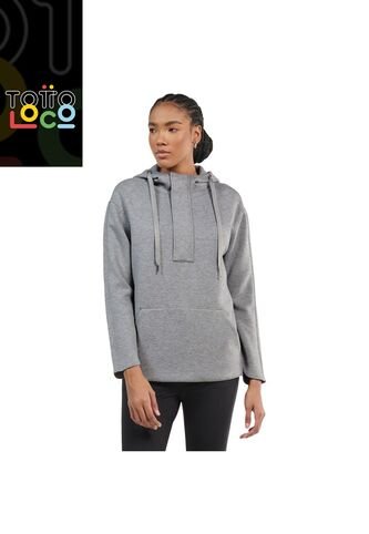 Buzo Mujer Inaris Casual Gris Totto