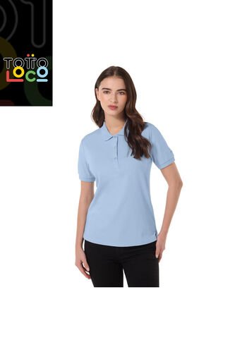 Camisa Polo Chechi Para Mujer Azul Totto