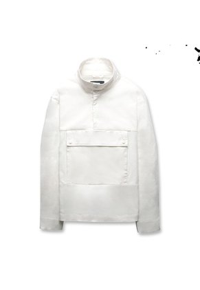 Chaqueta Unisex Trek Blanca Tipo Pullover