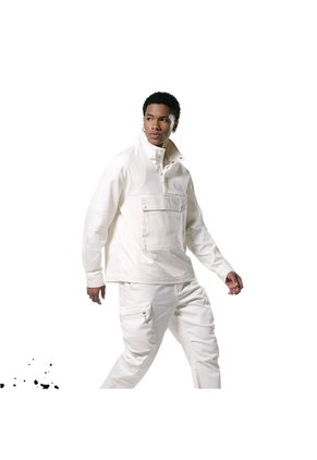 Chaqueta Unisex Trek Blanca Tipo Pullover