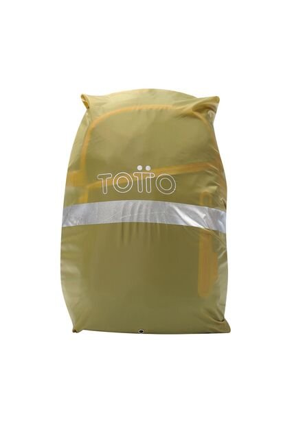 Forro Impermeable Rain Cover Plegable Para Maleta Amarillo