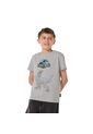Camiseta Para Niño Jurassic World Gris de Totto