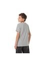 Camiseta Para Niño Jurassic World Gris de Totto
