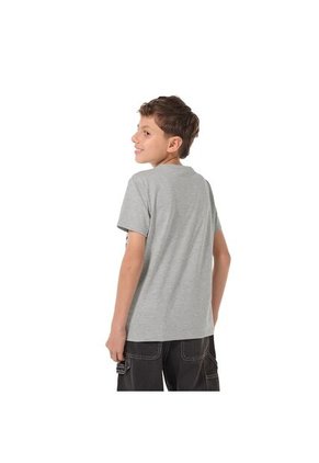 Camiseta Para Niño Jurassic World Gris