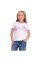 Camiseta Para Niña Proyect Color Blanca de Totto