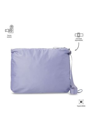 Shopping Bag Estambul Mediano Expandible Morado