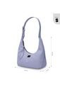 Bolso Para Mujer Smooth Tipo Crossbody Pequeño Morado de Totto
