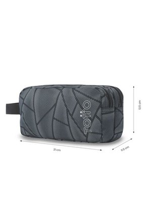 Cartuchera Multiuso Sheyma Print Grande Gris