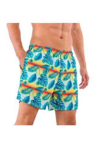 Pantalón Estampada Lown Hombre Azul Totto