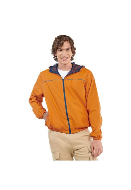 Chaqueta Para Hombre Naranja Mosculer