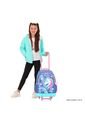 Morral Con Ruedas Para Niña Uniwildy L Azul de Totto