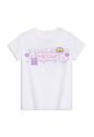 Camiseta Para Niña Proyect Color Blanca de Totto