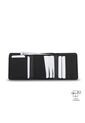 Billetera Para Hombre Wood Grande Con RFID Blocker Negra de Totto