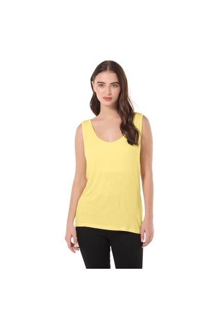 Top Para Mujer Guacamaya Amarillo