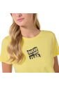 Camiseta Estampada Para Mujer Prime Amarilla de Totto