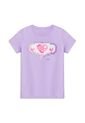 Camiseta Para Niña Proyect Color Morada de Totto