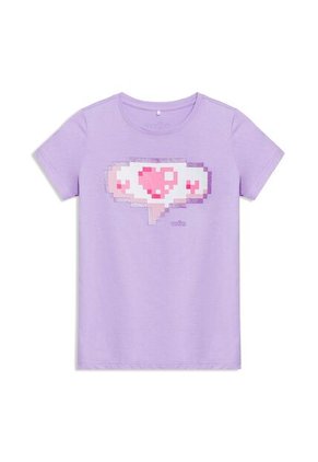 Camiseta Para Niña Proyect Color Morada