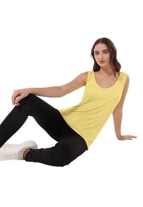 Top Para Mujer Guacamaya Amarillo