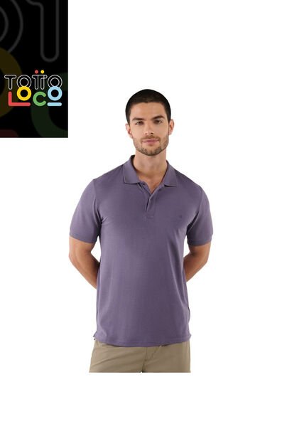 Camisa Polo Mason Para Hombre Morada
