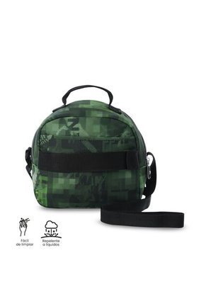 Lonchera Térmica Para Hombre Borrador Mediano Verde