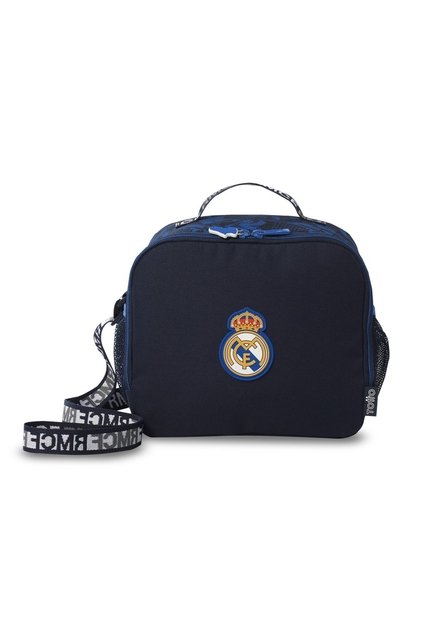 Lonchera Térmica Para Niño Real Madrid Grande Azul