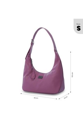 Bolso Para Mujer Smooth Tipo Crossbody Pequeño Rosado Rose