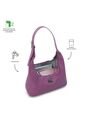 Bolso Para Mujer Smooth Tipo Crossbody Pequeño Rosado Rose de Totto