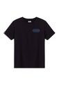 Camiseta Estampada Para Hombre Star Wars Dark Side Negra de Totto