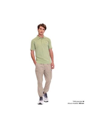 Camiseta Tipo Polo En Jersey Para Hombre Totto Verde Mkp