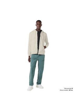 Buzo Deportivo Para Hombre Tawen Blanco