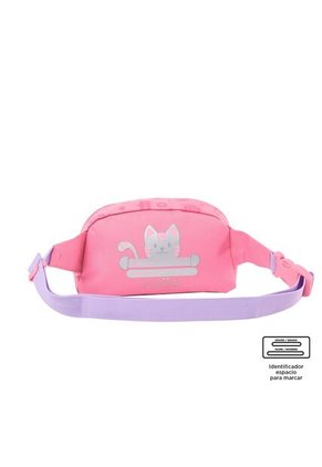 Canguro Para Niña Selfie Cat Rosado