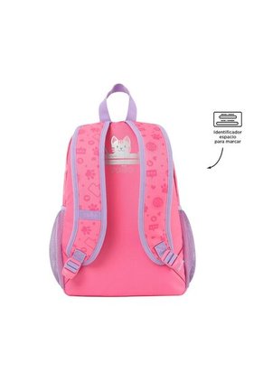 Morral Totto Para Niña Selfie Cat M Rosado