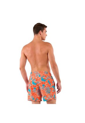 Pantalón Estampada Lown Hombre Naranja
