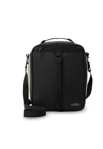 Lonchera Ejecutiva Dual 3 Térmica Negra Totto
