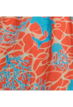 Pantalón Estampada Lown Hombre Naranja