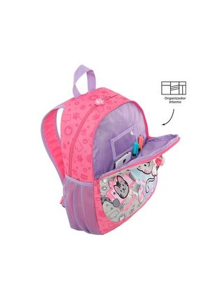 Morral Totto Para Niña Selfie Cat M Rosado