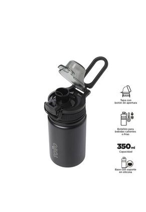 Botilito Térmico Jet 350 Ml Negro