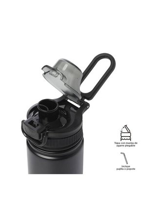 Botilito Térmico Jet 350 Ml Negro