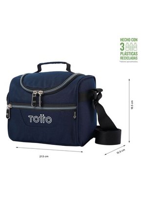 Lonchera Para Almuerzo Pizarra Hombre Azul