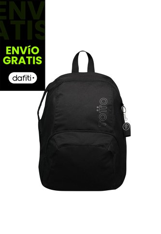 Morral Universitario Gammatto Negro Unisex Totto