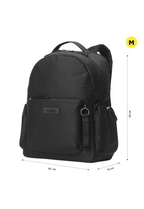 Morral Universitario Porta PC 14" Estambul Negro Mujer