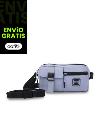Bolso Para Mujer Spa Tipo Crossbody Pequeño Morado Totto