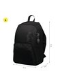 Morral Universitario Ometto Negro Unisex de Totto