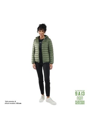 Chaqueta Para Mujer Colorit Verde