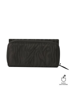 Billetera Texture Var Con RFID Blocker Negra