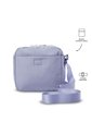 Bolso Para Mujer Vic Tipo Crossbody Pequeño Morado de Totto