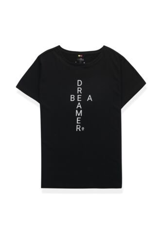 Camiseta Para Mujer Luxxel Negra Totto